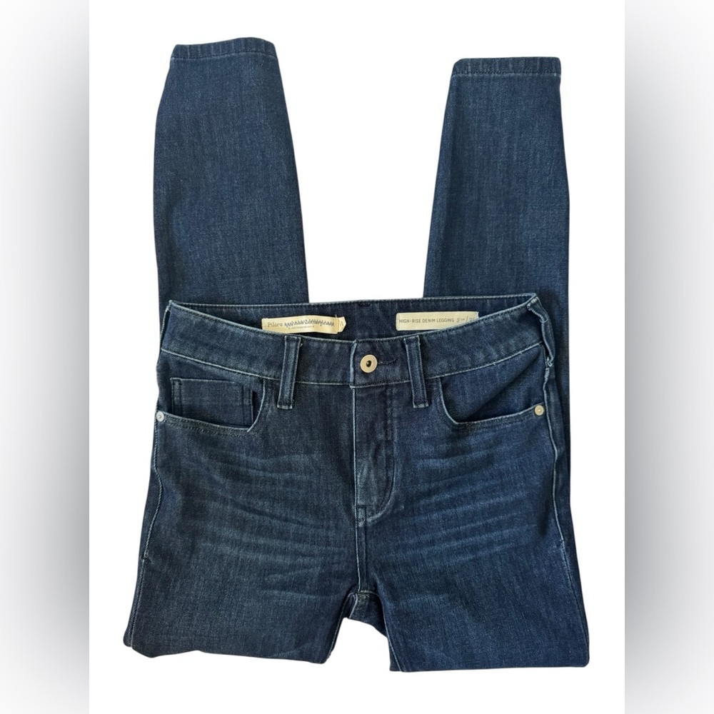 Pilcro & the Letterpress High-Rise Denim Leggings – Size 25